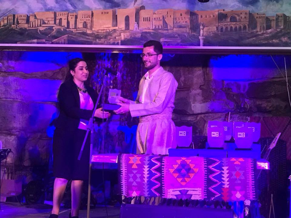 Seventeen youths across the Kurdistan Region and disputed territories were awarded in #DastKhosh (#ThankYou) festival for their talents. (Photo: Kurdistan 24)